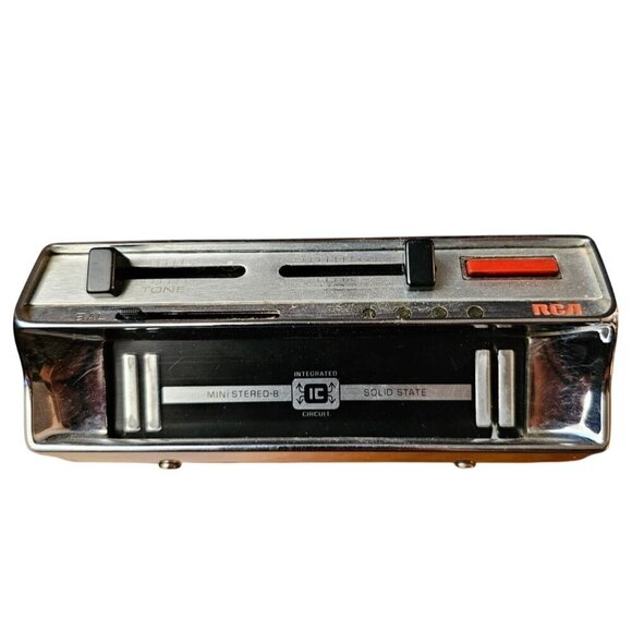 Vintage RCA 12R500 Solid State 8-Track Player With Tone & Volume Controls - Picture 2 of 12